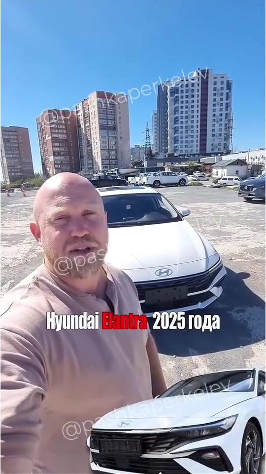 Автомобильный ролик с деталями и динамичным монтажом